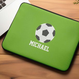Funda Para Portátil La pelota de fútbol personalizada