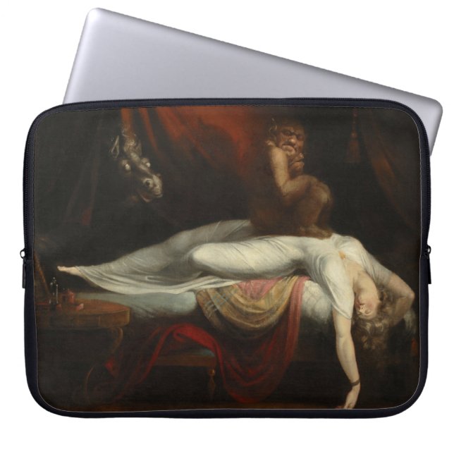 Funda Para Portátil La pesadilla (de Henry Fuseli) (Frente)