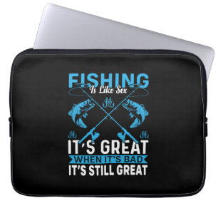 Funda Para Portátil La Pesca Con Regalo De Pescador Es Excelente