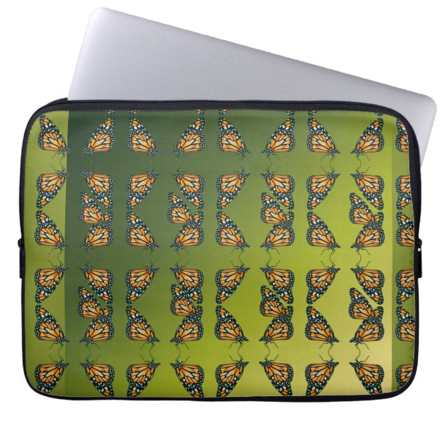 Funda Para Portátil La Poderosa Mariposa Monarca iPad (Frente)