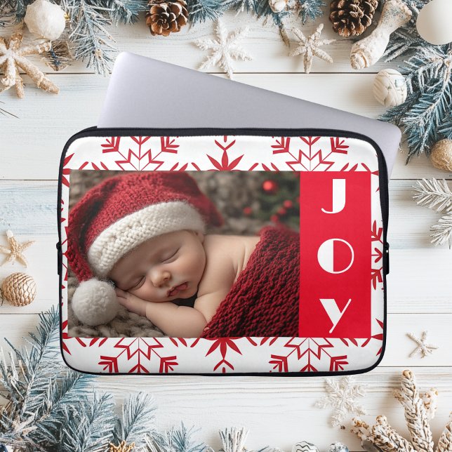 Funda Para Portátil La primera foto navideña de un bebé rico (Baby's  First Christmas Laptop Sleeve
#zazzlemade
#babysfirst christmas)