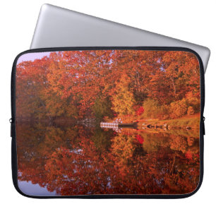 Funda Para Portátil La reflexión del otoño