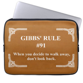 Funda Para Portátil la regla 91 de Gibbs