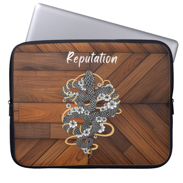 Funda Para Portátil La Reputación De Las Serpientes En El Mundo (Frente)
