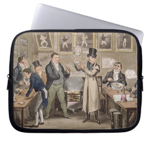 Funda Para Portátil La sala de Cribb: Tom que introduce Jerry y la