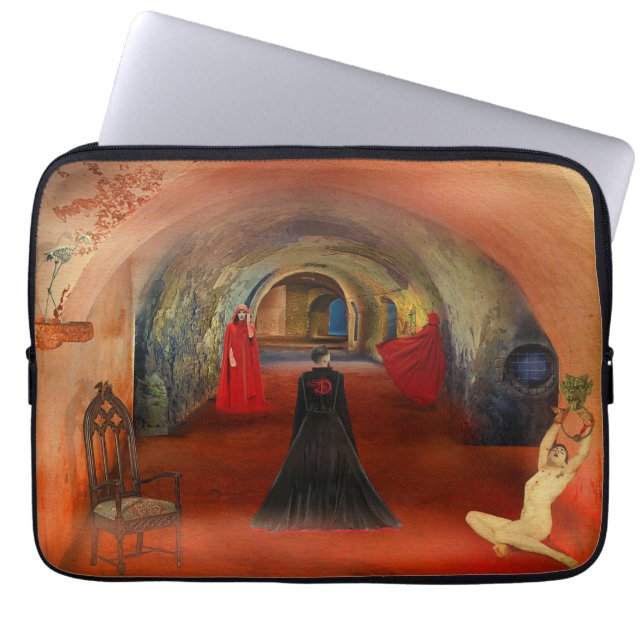 Funda Para Portátil La sangre es vida (Frente)