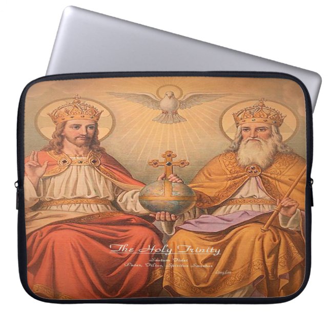 Funda Para Portátil La Santísima Trinidad (Frente)