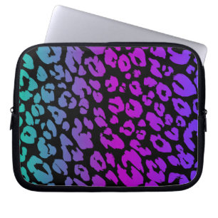 Funda Para Portátil La Serie Leopardo Multicolor Diseño 1