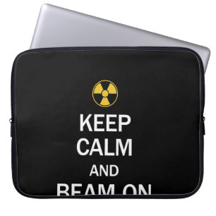Funda Para Portátil La tecnología de la radiología guarda calma y el