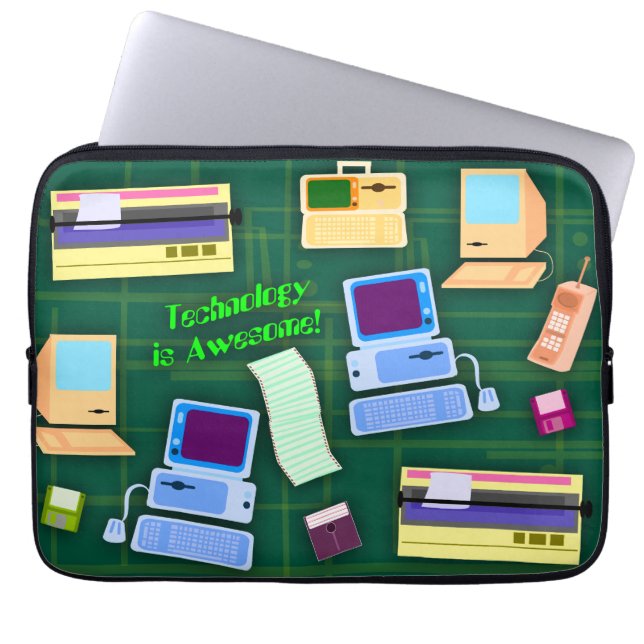 Funda Para Portátil La tecnología es asombrosa (Frente)