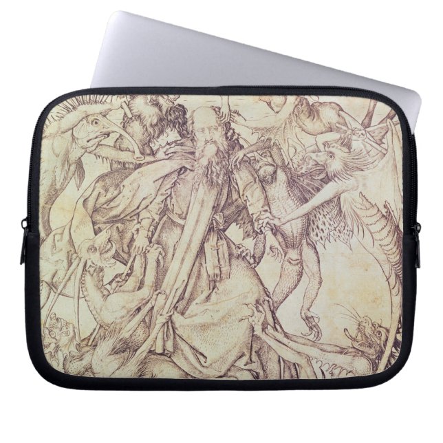 Funda Para Portátil La tentación de St Anthony (grabado) (Frente)