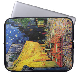 Funda Para Portátil La terraza de la cafetería en el Place du forum, A