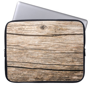 Funda Para Portátil La textura de un viejo tronco de madera sin cortez