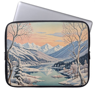 Funda Para Portátil La tranquilidad del invierno