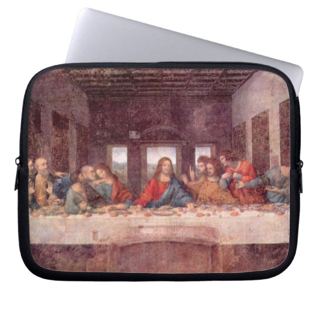 Funda Para Portátil La última cena de Leonardo da Vinci (Frente)