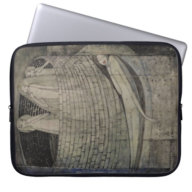 Funda Para Portátil La verdad yace en el fondo del pozo (Frente)