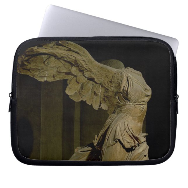 Funda Para Portátil La victoria de Samothrace (mármol de Parian) (Frente)