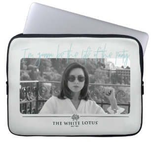 Funda Para Portátil La vida del Fiesta - El Lotus blanco
