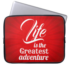 Funda Para Portátil La vida es la aventura más grande
