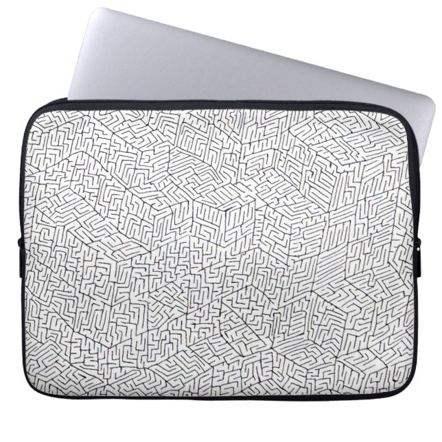 Funda Para Portátil Laberinto de éxito (Frente)