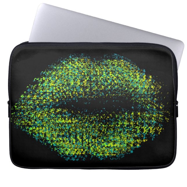 Funda Para Portátil Labios de arte abstractos modernos #12 (Frente)