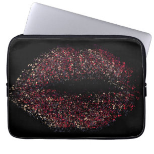 Funda Para Portátil Labios de arte abstractos modernos #17