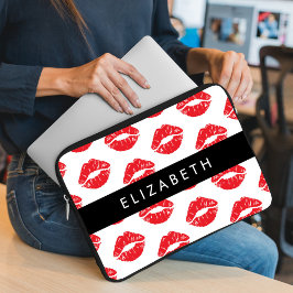 Funda Para Portátil Labios Rojos, Labios Rojos, Patrón De Labios, Su N