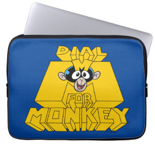 Funda Para Portátil Laboratorio de Dexter - Marcar M para monos