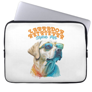 Funda Para Portátil Labrador recuperar Mascotas elegantes