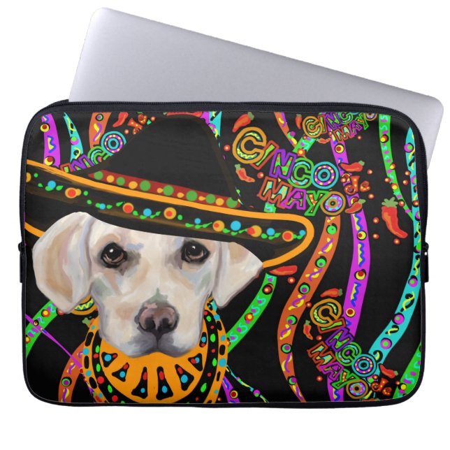 Funda Para Portátil Labrador Retriever (Frente)