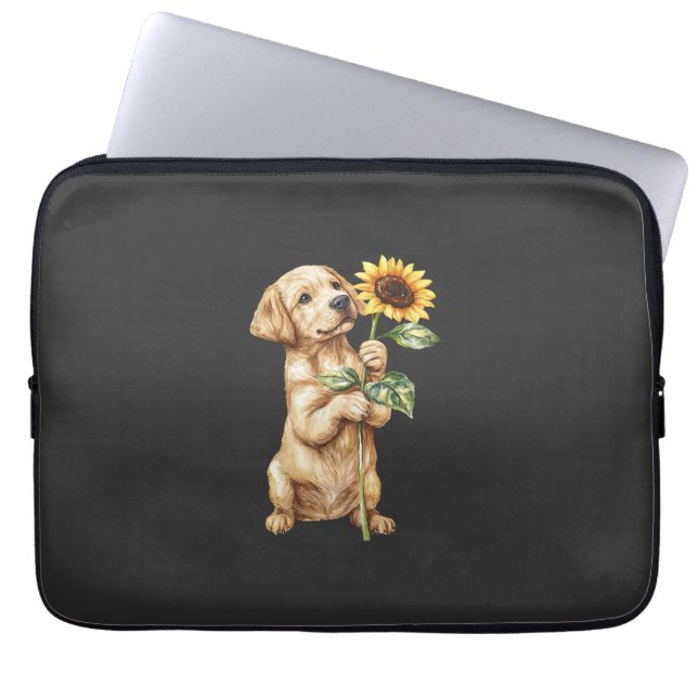 Funda Para Portátil Labrador Retriever  (Frente)