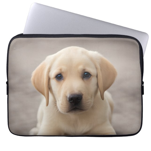 Funda Para Portátil Labrador Retriever Puppy (Frente)