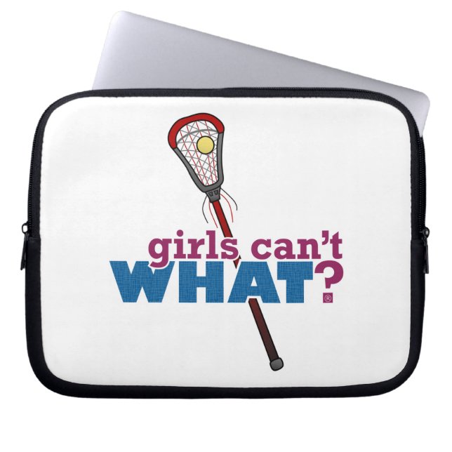 Funda Para Portátil Lacrosse Stick Red (Frente)