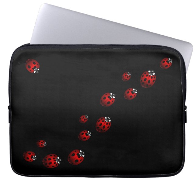 Funda Para Portátil Ladybug iPad Mini Sleeve Ladybird Cute Bug Sleeves (Frente)