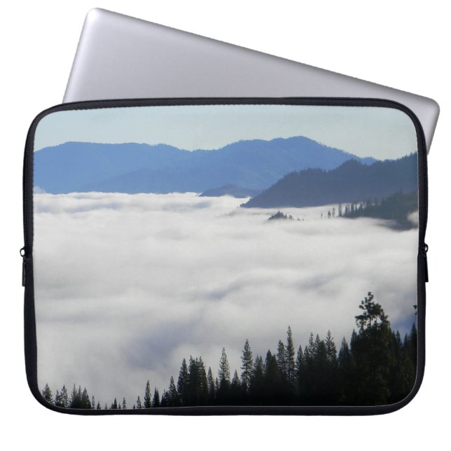 Funda Para Portátil Lago de niebla...... (Frente)