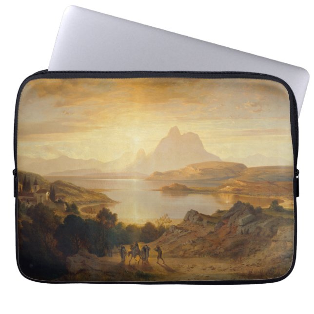 Funda Para Portátil Lago di Lugano - Albert Zimmermann (Frente)
