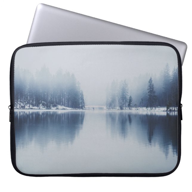 FUNDA PARA PORTÁTIL LAGO FRÍO (Frente)