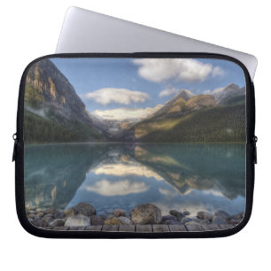 Funda Para Portátil Lago Louise al amanecer, Parque Nacional Banff,