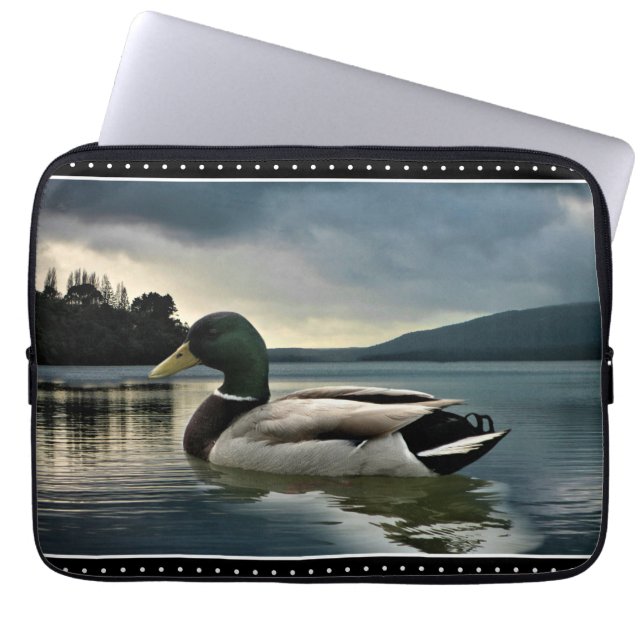 Funda Para Portátil Lago Mallard Duck (Frente)
