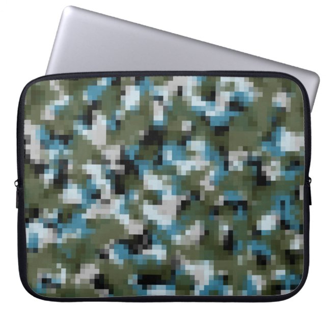 Funda Para Portátil Lago winter de Digitaces Camo (Frente)