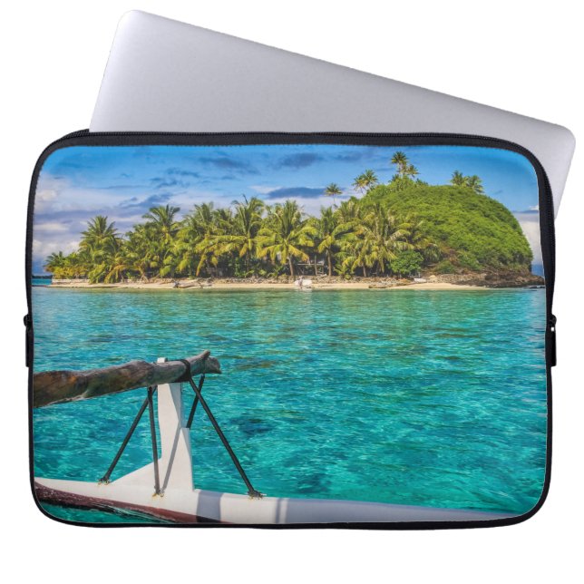 Funda Para Portátil Laguna de Bora Bora (Frente)