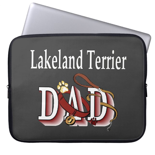 Funda Para Portátil Lakeland Terrier Dad (Frente)