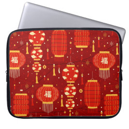 Funda Para Portátil Lámparas de Año Nuevo chinas