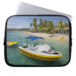 Funda Para Portátil Lancha motora y barco banana