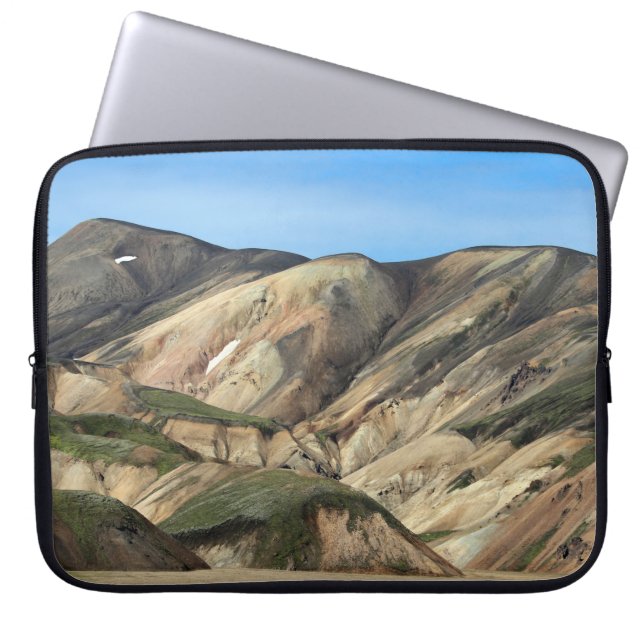 FUNDA PARA PORTÁTIL LANDMANNALAUGAR EN ISLANDIA (Frente)