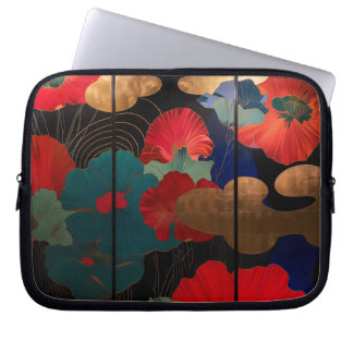Funda Para Portátil laptop case Japanese style flower