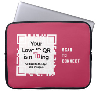 Funda Para Portátil Laptopschutzhülle - RED - QR - PURE Collection