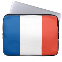 Laptoptasche Frankreich Fahne de 13"