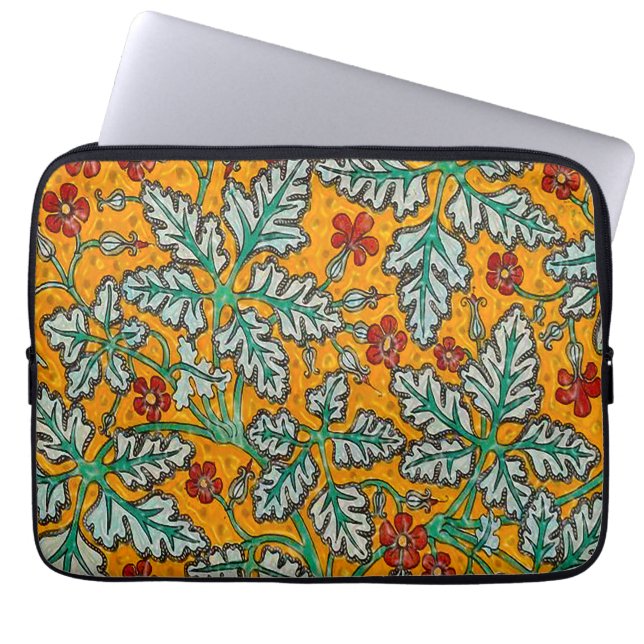 Funda Para Portátil Las flores amarillas de Betty (Frente)