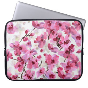 Funda Para Portátil Las Flores De Cerezo Rosa No Tienen Maravilla.